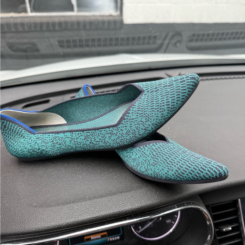 Rothy’s Women’s Spruce Python The Point Pointed T… - image 2